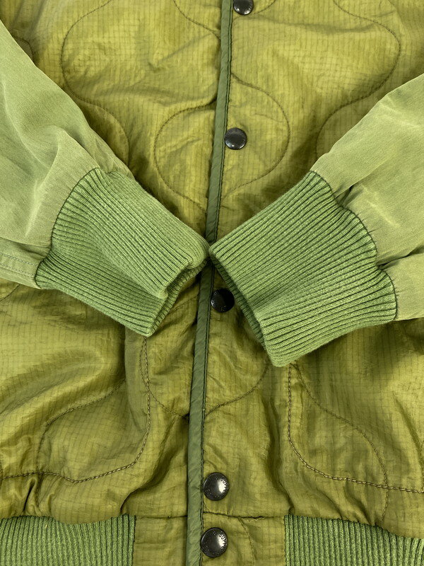 楽天スーパーSALE 30%OFF〜【中古】【メンズ】 DENIM＆SUPPLY RALPH LAUREN デニムアンドサプライラルフローレン QUILTING JACKET キルティングジャケット アウター 146-240902-me-24-min サイズ：S/P カラー：カーキ 万代Net店
