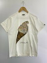 【中古美品】【メンズ】 A BATHING APE アベイシングエイプ 90-00's ICE CREAM T-SHIRT ショートスリーブTシャツ 半袖Tシャツ トップス 142-240919-yn-14-min サイズ:M カラー:ホワイト 万代Net店