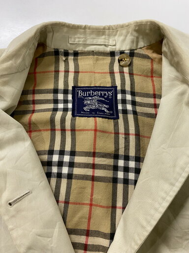 【現状渡し品】【メンズ】 Burberrys バーバリーズ TRENCH COAT トレンチコート アウター 141-240926-yn-27-min カラー:ベージュ系 万代Net店
