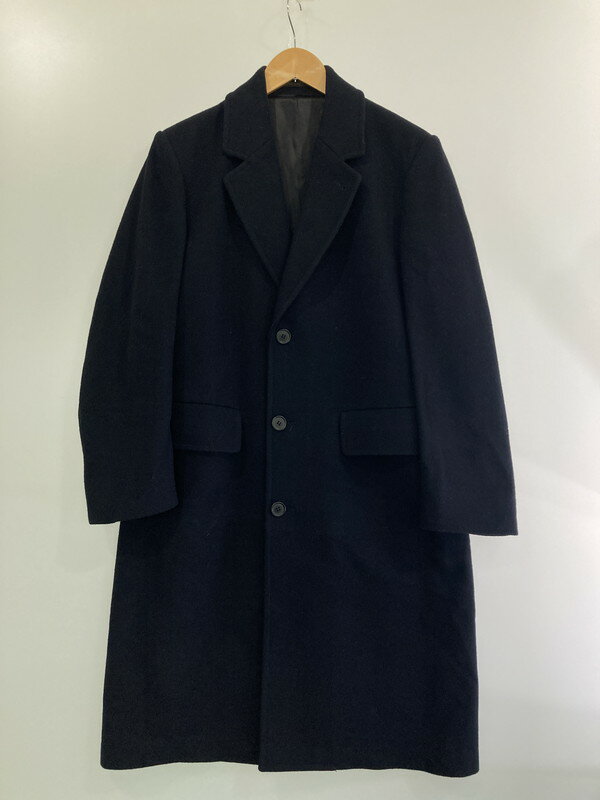 【中古】【メンズ】 LONDON FOG ロンドンフォグ USA製 80S WOOL CHESTER COAT 80年代 ウール チェスター コート アウター 146-241017-jt-11-min サイズ:38-SHORT カラー:ブラック 万代Net店