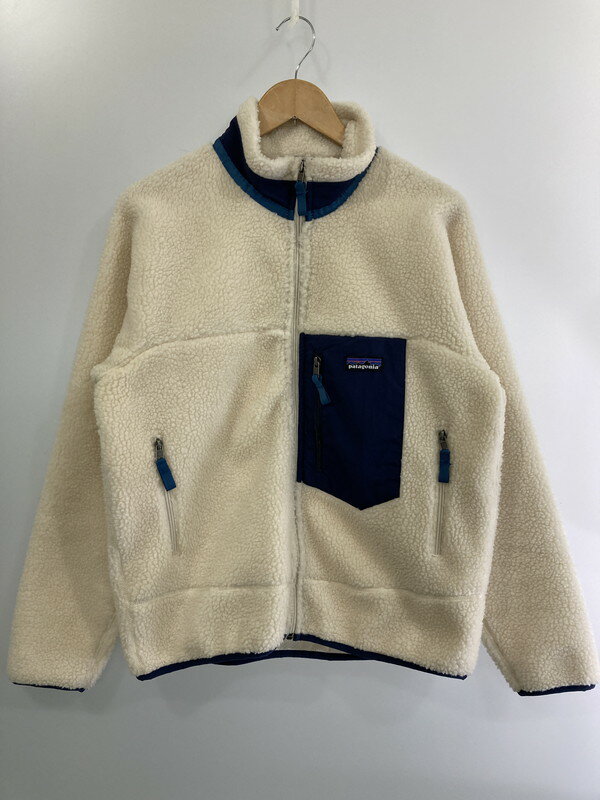 【中古品】【メンズ】 patagonia パタゴニア 23056FA CLASSIC RETRO-X JACKET クラシック レトロX ジャケット アウター 144-241115-me-31-min サイズ:S カラー:ホワイト系 万代Net店
