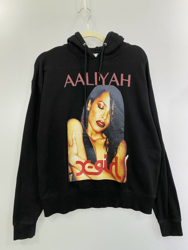 【中古品】【レディース】 X-girl エックスガール 05194217 19AW AALIYAH SWEAT HOODIE スウェット フーディ 170-241122-ks-13-min サイズ：1 カラー：ブラック 万代Net店(4)