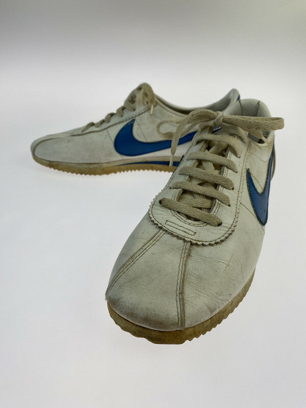 【現状渡し品】【メンズ】 NIKE ナイキ S17459 USA製 80S VINTAGE LEATHER CORTEZ 靴 シューズ スニーカー 160-241124-AS-31-min カラー:ホワイト/ブルー 万代Net店