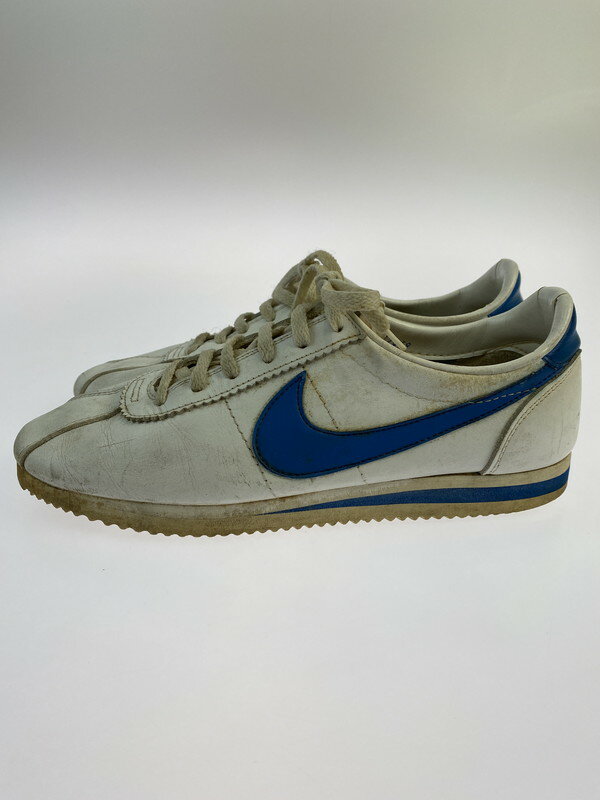 【現状渡し品】【メンズ】 NIKE ナイキ S17459 USA製 80S VINTAGE LEATHER CORTEZ 靴 シューズ スニーカー 160-241124-AS-31-min カラー：ホワイト/ブルー 万代Net店