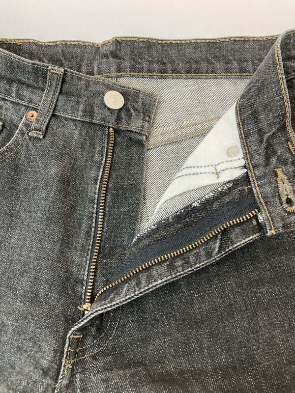 【中古品】【メンズ】 Levi's リーバイス 刻印J09 日本製 603-0259 90S 先染めBLACK DENIM PANTS デニムパンツ 157-241230-ks-16-min サイズ：28インチ カラー：ブラック 万代Net店