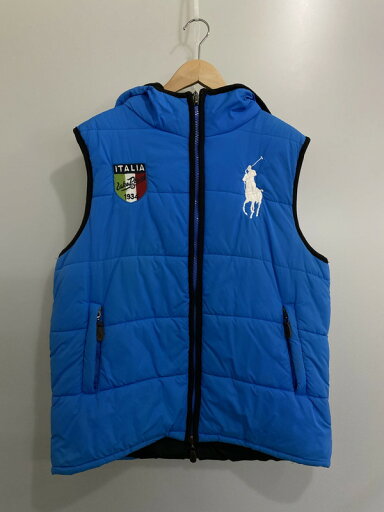 【現状渡し品】【メンズ】 POLO RALPH LAUREN ポロ・ラルフローレン BIG PONNY ITALIA 6 DOWN VEST ダウンベスト 146-250121-ks-17-min サイズ:XXL カラー:ブルー 万代Net店 【現状渡し品】【メンズ】 POLO RALPH LAUREN ポロ・ラルフローレン BIG PONNY ITALIA 6 DOWN VEST ダウンベスト 146-250121-ks-17-min サイズ:XXL カラー:ブルー 万代Net店