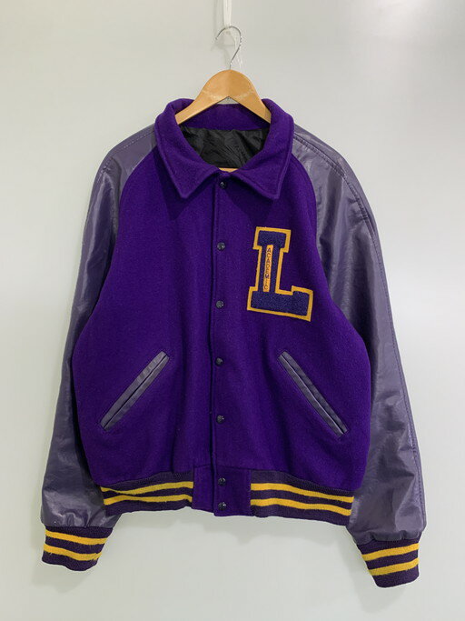 【中古品】【メンズ】 MATT'S JACKETS マットスジャケット 90S ACADEMIC アワードジャケット 146-250301-ks-03-min サイズ：46 カラー：パープル 万代Net店