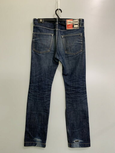 【中古品】【メンズ】 CHALLENGER チャレンジャー CLG-PT015-003 15SS NARROW DENIM PANTS ナロー デニムパンツ ボトムス 153-250313-jt-15-min サイズ:M カラー:インディゴ 万代Net店