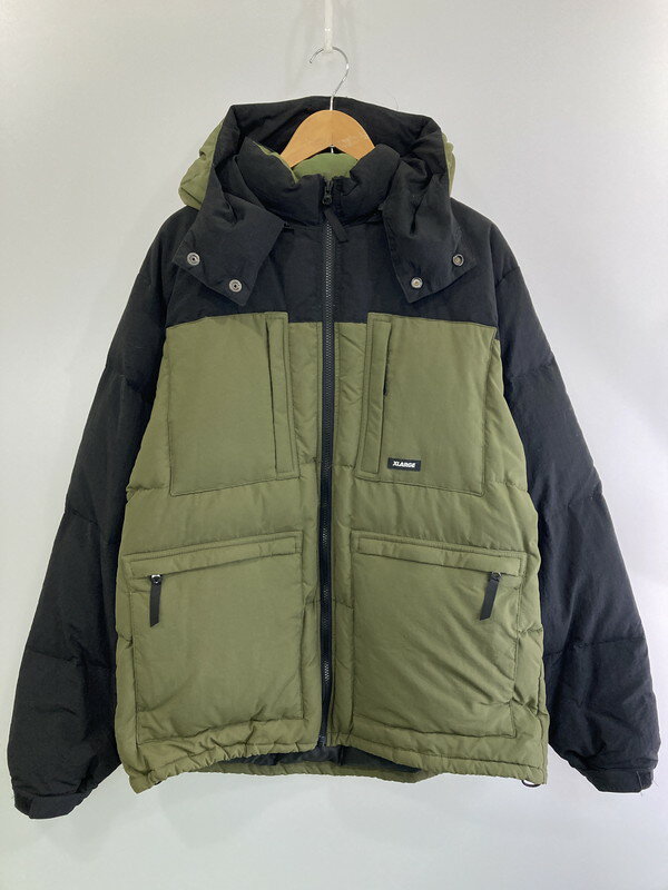 【中古品】【メンズ】 XLARGE エクストララージ HOODED FRONT POCKET DOW