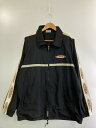 【中古品】【メンズ】 CRU USA製 90S NYLON JACKET ナイロンジャケット 146-250320-ks-20-min サイズ:XL カラー:ブラック 万代Net店