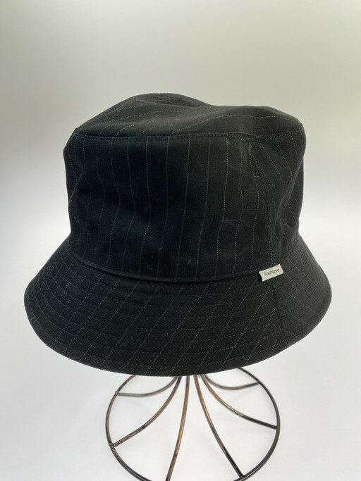 【中古品】【メンズ/レディース】 GRAPHPAPER グラフペーパー × KIJIMA TAKAYUKI キジマタカユキ GU204-90267B バケットハット 帽子 185-250323-AS-54-min サイズ:1 カラー:ブラック 万代Net店