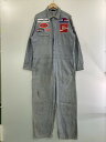 【中古品】【メンズ】 SEARS TRADEWEAR シアーズオーバーオール 80S TALON ZIP ヘリンボーン オールインワン 157-250323-A...
