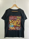 【中古品】【メンズ】 ELVIS PRESLY エルヴィス・プレスリー 90S GRAFFITI TEE ショートスリーブ 146-250401-AS-86-min カラー:ブラック 万代Net店