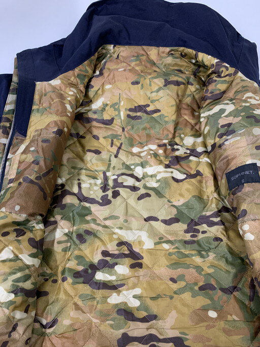 【中古品】【メンズ】 SOPHNET. ソフネット SOPH-145107 2-LAYER WOOL MOUNTAIN PARKA マウンテンパーカー 142-250411-ks-58-min サイズ：S カラー：ネイビー 万代Net店