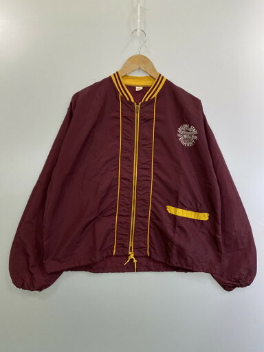 【中古品】【メンズ】 RUSSELL ラッセル 60'S COLLEGE NYLON JACKETライトアウター 146-250412-AS-18-min サイズ:M カラー:レッドブラウン系 万代Net店 【中古品】【メンズ】 RUSSELL ラッセル 60'S COLLEGE NYLON JACKETライトアウター 146-250412-AS-18-min サイズ:M カラー:レッドブラウン系 万代Net店