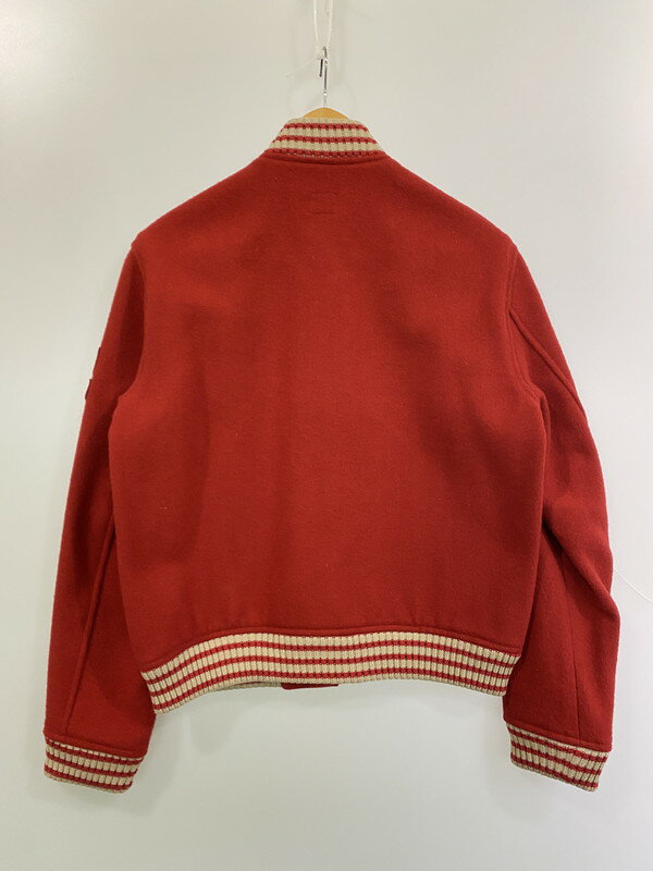 【中古品】【メンズ】 THE FLAT HEAD ザフラットヘッド FH-30256 WOOL VARSITY JACKET ウールバーシティジャケット 145-250419-ks-38-min サイズ：40 カラー：レッド 万代Net店
