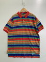 【中古品】【メンズ】 POLO RALPH LAUREN ポロ・ラルフローレン NAVAHO SS POLO SHIRT ポロシャツ 146-250422-AS-16-min サイズ:XL カラー:マルチカラー 万代Net店