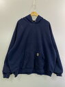 【中古品】【メンズ】 Carhartt カーハート J170 NVY 00S THERMAL LINED WORK CONSTRUCTION PULLOVER ...