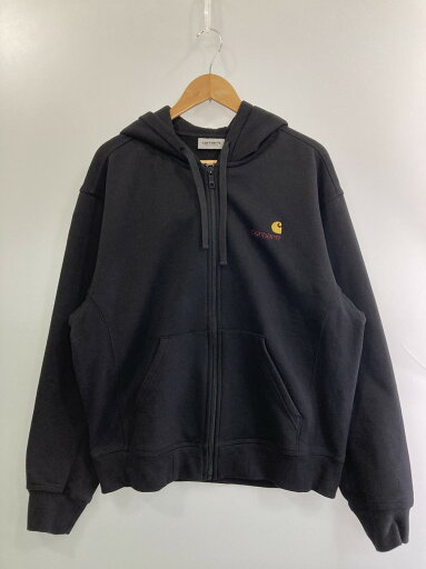 【中古品】【メンズ】 CARHARTT WIP カーハートダブリューアイピー HOODED AMERICAN SCRIPT JACKET フーデッド 142-250423-ks-33-min サイズ:M カラー:ブラック 万代Net店 【中古品】【メンズ】 CARHARTT WIP カーハートダブリューアイピー HOODED AMERICAN SCRIPT JACKET フーデッド 142-250423-ks-33-min サイズ:M カラー:ブラック 万代Net店
