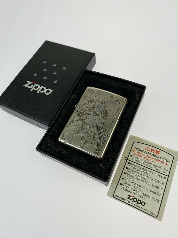【中古品】【メンズ/レディース】 ZIPPO ジッポ 夜明け前より瑠璃色な フィーナ オイルライター キャラクター アニメ 206-250427-em-06-m...