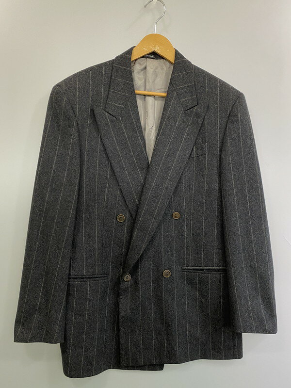 【現状渡し品】【メンズ】 GIANFRANCO FERRE ジャンフランコフェレ 0001 WOOL SET-UP ウール セットアップ 146-250525-ks-17-min サイズ：62 カラー：グレー 万代Net店