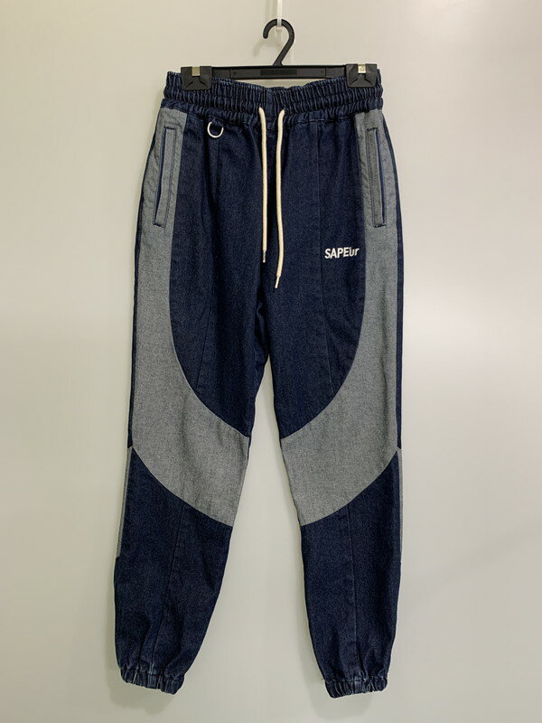 ʡۡڥ󥺡 SAPEUR ס DENIM TRACK PANTS ǥ˥ȥåѥ ܥȥॹ 153-250603-AS...