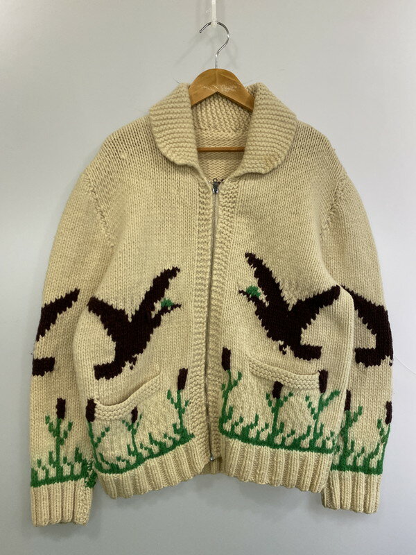 ʡۡڥ󥺡 VINTAGE 60S DUCK PATTERN COWCHIN KNIT ˥å 146-250603-AS...