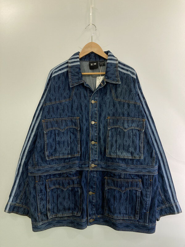 ʡۡڥ󥺡 ADIDAS ǥ H61699 IVY PARK MONOGRAM DENIM TRACK JACKET ǥ...