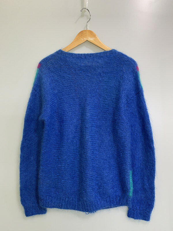 【中古品】【メンズ】 UK VINTAGE 80S MOHAIR KNIT モヘアニット セーター 146-250610-AS-30-min カラー：ブルー/ピンク 万代Net店