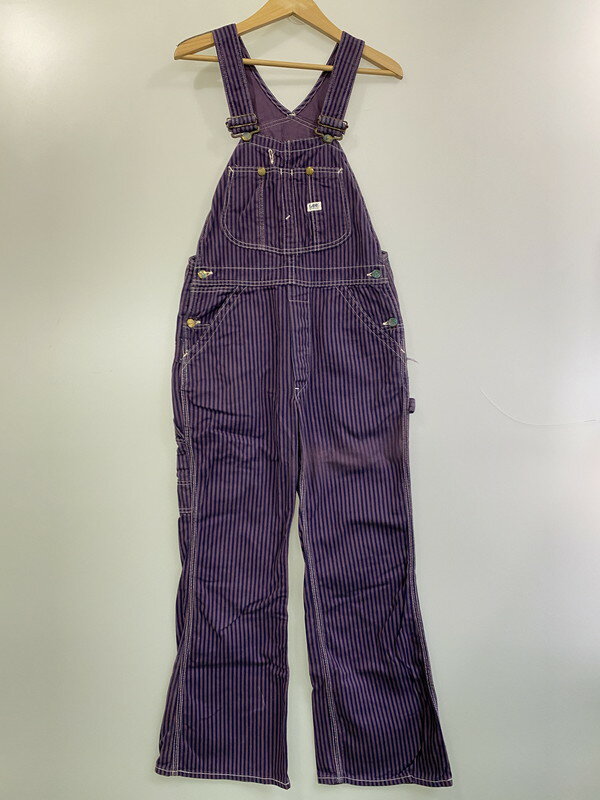 【中古品】【メンズ】 LEE リー 60S HICKORY OVERALL PURPLE 60年代 オーバーオール ヒッコリー メンズ ツナギ オールインワン 157-250616-em-32-min カラー:パープル(ストライプ) 万代Net店