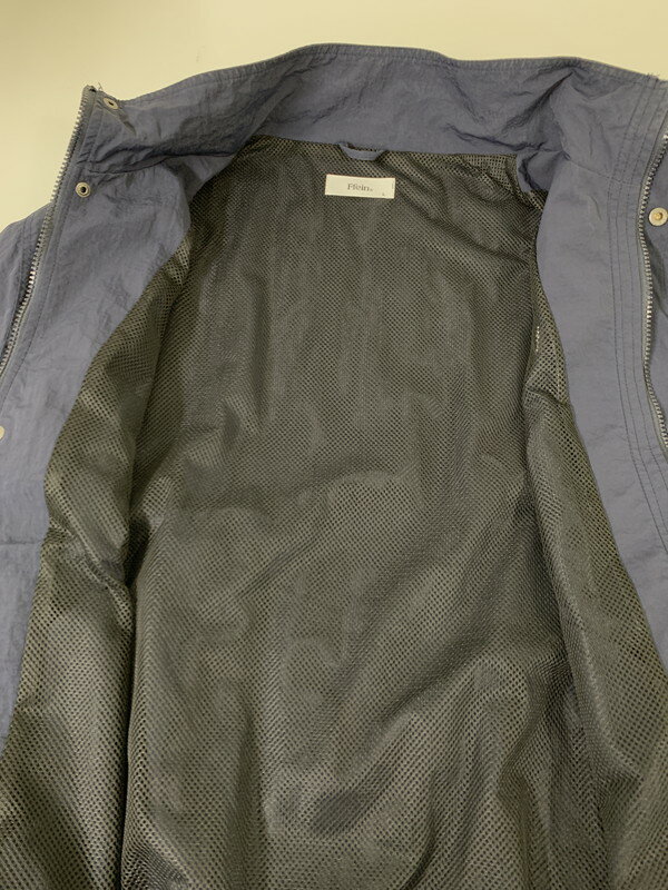 楽天スーパーSALE 20%OFF~【中古品】【メンズ】 FFEIN NYLON ZIP UP JACKET フェイン スタンドカラーナイロンジップアップジャケット ライトアウター 147-250628-yn-08-min サイズ：L カラー：ネイビー 万代Net店