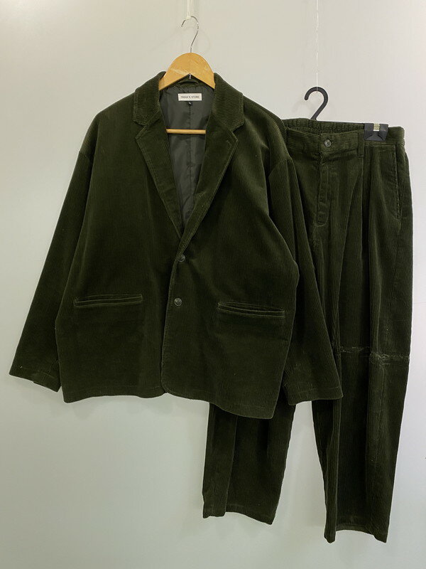 【中古品】【メンズ】 FREAKS STORE フリークスストア コーデュロイセットアップ 147-250702-ks-49-min サイズ:L カラー:オリーブ系 万代Net店