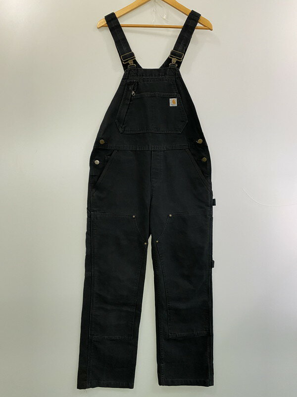 【中古品】【メンズ】 Carhartt カーハート ダブルニー オーバーオール 146-250702-ks-53-min サイズ:不明 カラー:ブラック 万代Net店