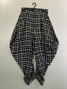 【中古品】【メンズ】 Vivienne Westwood ヴィヴィアンウエストウッド CHECK BALLOON PANTS チェック バルーン パンツ メンズ ボトムス チェック柄 152-250704-em-03-min サイズ:46 カラー:ネイビー/ホワイト(チェック柄) 万代Net店