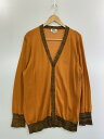 【中古品】【メンズ】 Vivienne Westwood ヴィヴィアンウエストウッド SMALL ORB WOOL CARDIGAN VW-S1-75729 ワンポイント ウール カーディガン 長袖 メンズ トップス 141-250704-em-02-min サイズ:50 カラー:オレンジ 万代Net店