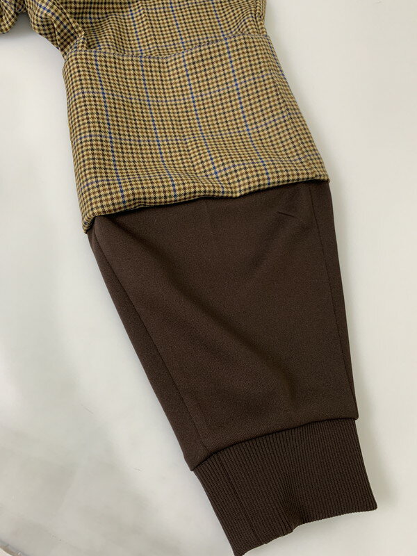 【中古品】【メンズ】 MISTERGENTLEMAN ミスタージェントルマン MGP-TR16 RIB LAYERED WOOL PANTS レイヤードウールパンツ 151-250710-ks-82-min サイズ：M カラー：ブラウン系 万代Net店