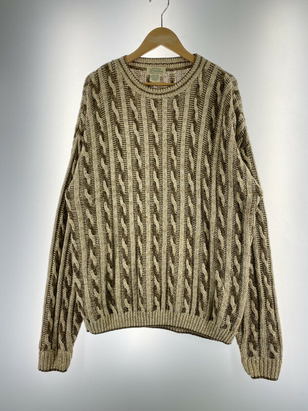 【中古品】【メンズ】 ST.JOHNS BAY セントジョンズベイ 90S CABLE KNIT ケーブルニット トップス 146-..