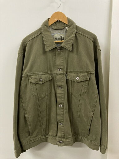 【中古品】【メンズ】 Levi's リーバイス SILVERTAB TRUCKER JACKET PC9-A3179-0001 シルバータブ トラッカージャケット メンズ アウター 146-250801-em-18-min サイズ:XL カラー:カーキ系 万代Net店 【中古品】【メンズ】 Levi's リーバイス SILVERTAB TRUCKER JACKET PC9-A3179-0001 シルバータブ トラッカージャケット メンズ アウター 146-250801-em-18-min サイズ:XL カラー:カーキ系 万代Net店