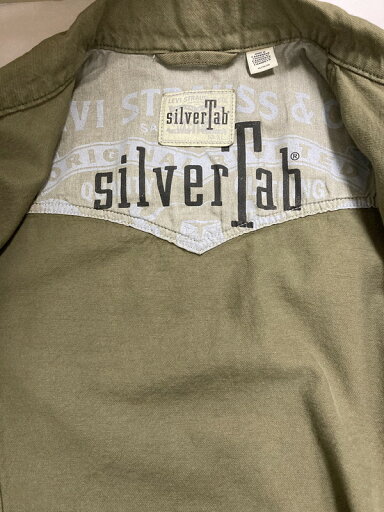 【中古品】【メンズ】 Levi's リーバイス SILVERTAB TRUCKER JACKET PC9-A3179-0001 シルバータブ トラッカージャケット メンズ アウター 146-250801-em-18-min サイズ:XL カラー:カーキ系 万代Net店