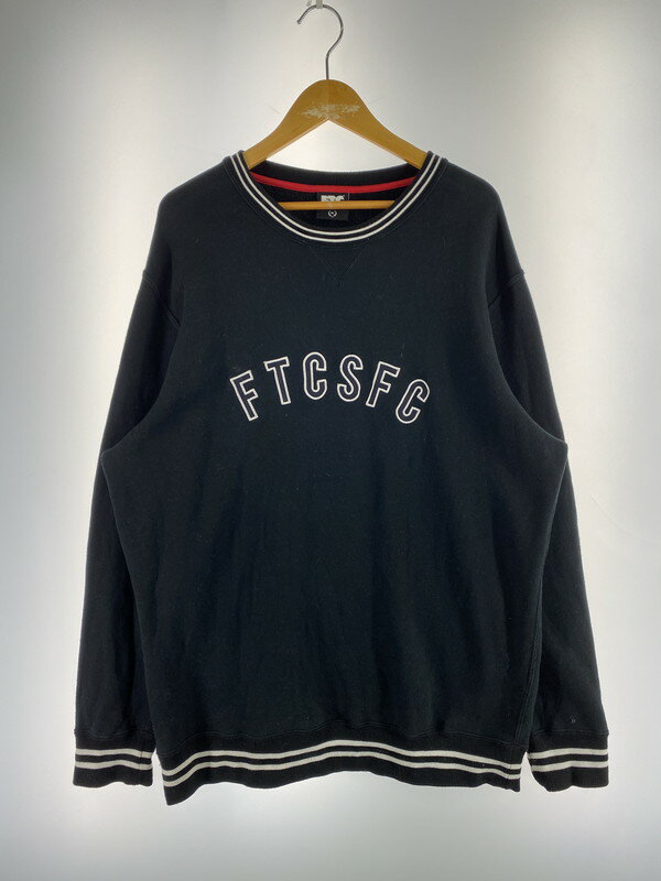 【中古品】【メンズ】 FTC エフティーシー FTXSFC SWEAT FTC018AWSW06 スウェット シャツ ジャージ メンズ トップス 長袖 142-250804-em-32-min サイズ：XL カラー：ブラック 万代Net店(4)