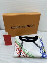 【中古品】【メンズ/レディース】 LOUIS VUITTON ルイ・ヴィトン S/S TEE RW212W FO8 FLTS20 マルチカラーチェーンプリントT...
