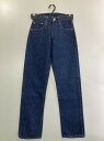 【中古品】【レディース】 Levi's リーバイス 501 刻印6 66後期 スモールE チェーンステッチ セルビッチ デニムパンツ ボトムス 171-2508...