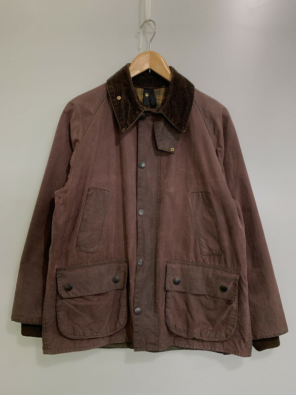 【現状渡し品】【メンズ】 BARBOUR バブアー BEDALE OILED JACKET A103 ビデイル オイルド コットン ジャケット メンズ アウター 144-250829-em-39-min カラー：ブラウン 万代Net店