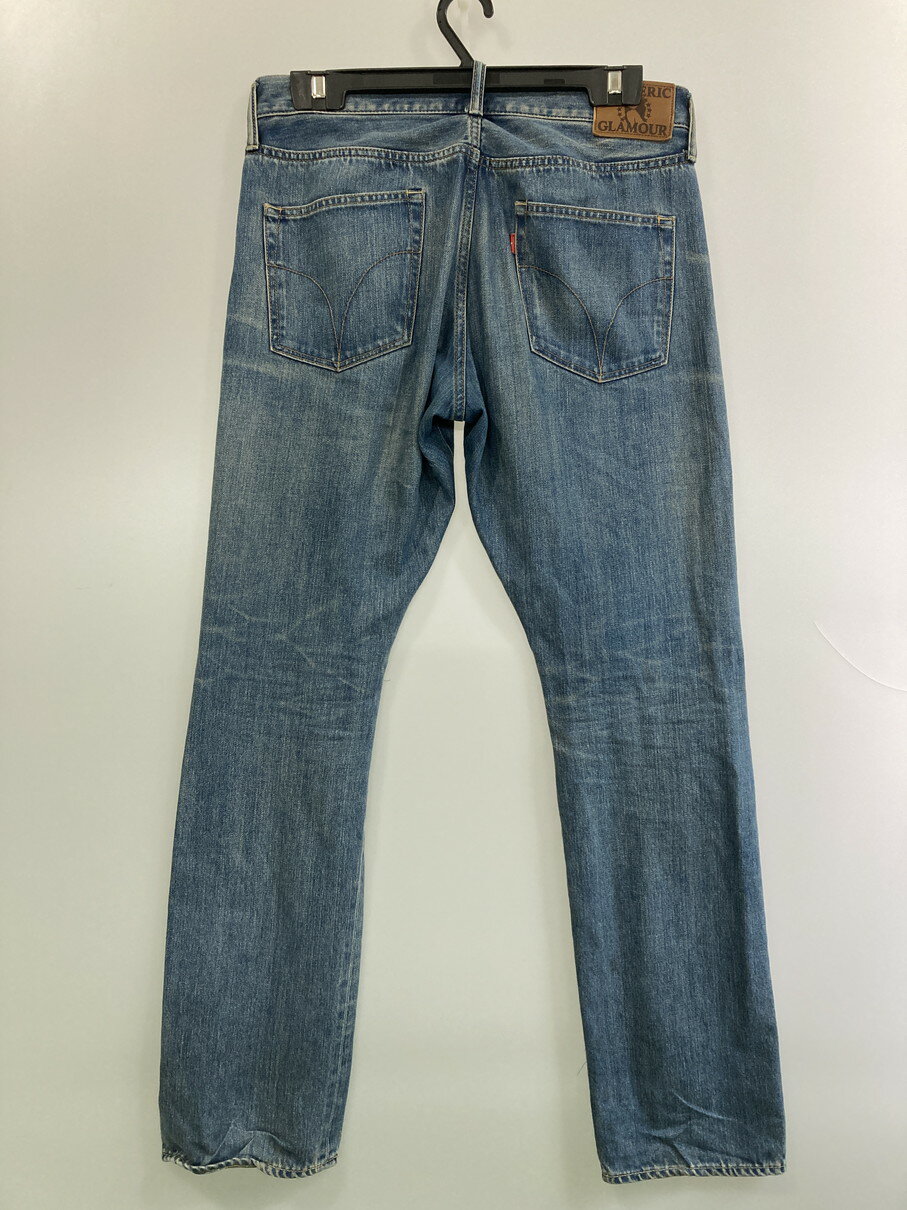 【中古品】【メンズ】 HYSTERIC GLAMOUR ヒステリックグラマー VIXEN GIRl 刺繍 デニムパンツ 02213AP20 刺繍 メンズ ジーンズ ボトムス 151-250922-em-16-min サイズ：W34 カラー：インディゴブルー 万代Net店