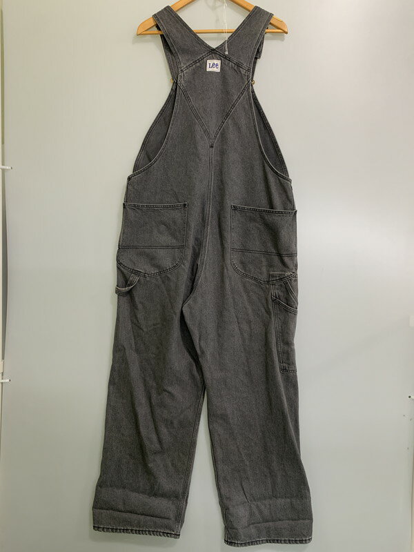 【中古品】【メンズ】 XLARGE エクストララージ × LEE リー オーバーオール LB0424 デニム メンズ 142-251003-em-02-min サイズ：L カラー：ブラック 万代Net店