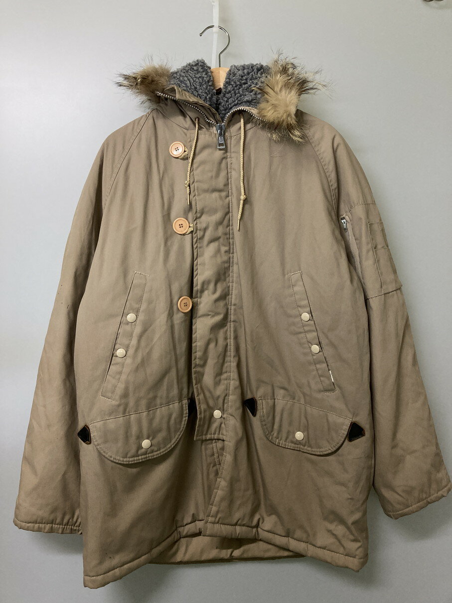 【現状渡し品】【メンズ】 CORINTH コリント N-3B JACKET ジャケット アウター 146-251012-ks-07-min サイズ：M カラー：ベージュ 万代Net店