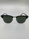 万代Net店で買える「【中古品】【メンズ】 Ray-Ban レイバン RB3016 W0365 49-21 CLUB MASTER CLASSIC サングラス アイウェア 203-251019-AS-18-min サイズ:51□2-145 カラー:ブラック/ゴールド 万代Net店」の画像です。価格は8,690円になります。