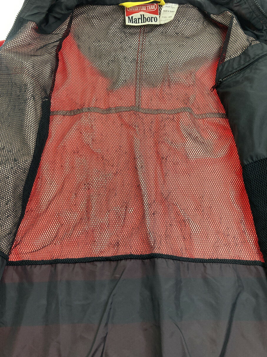 【中古品】【メンズ】 MARLBORO マールボロ 90S マウンテンパーカー 90年代 アウター 146-251022-cn-04-min サイズ：FREE カラー：レッド系 万代Net店