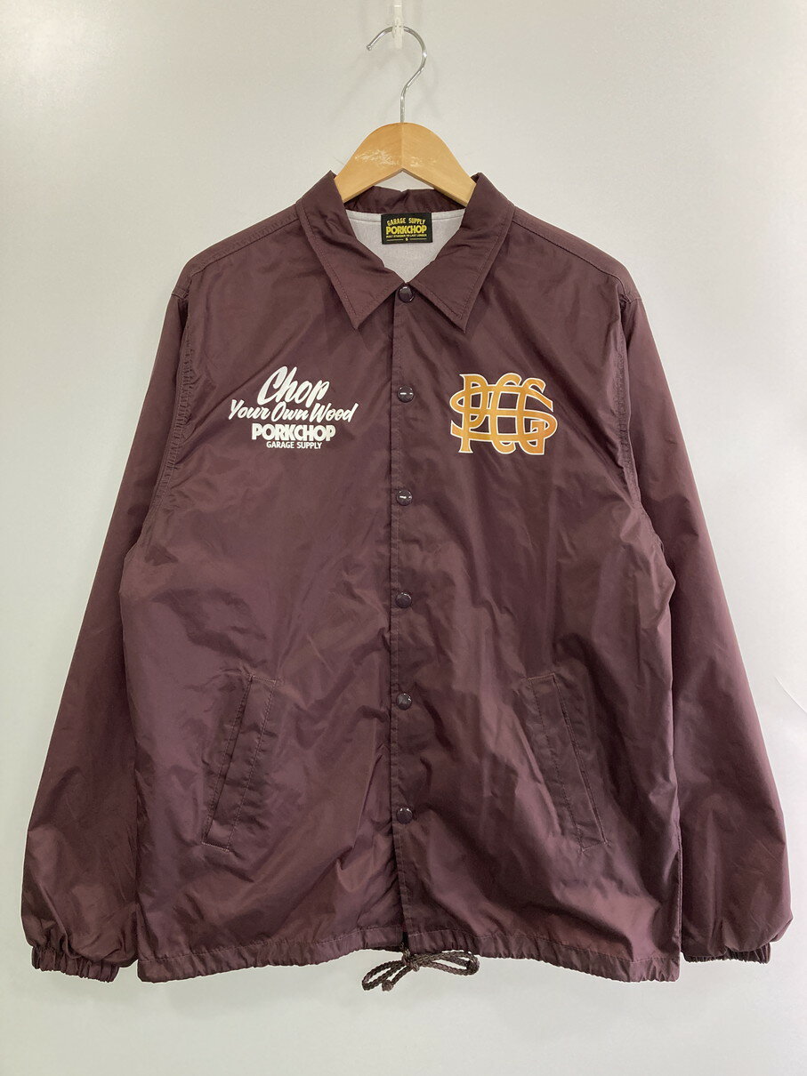 【美品】PorkChop Garage Supply コーチジャケット 全2色】PORKCHOP GARAGE SUPPLY PORK BACK COACH JKT コーチ