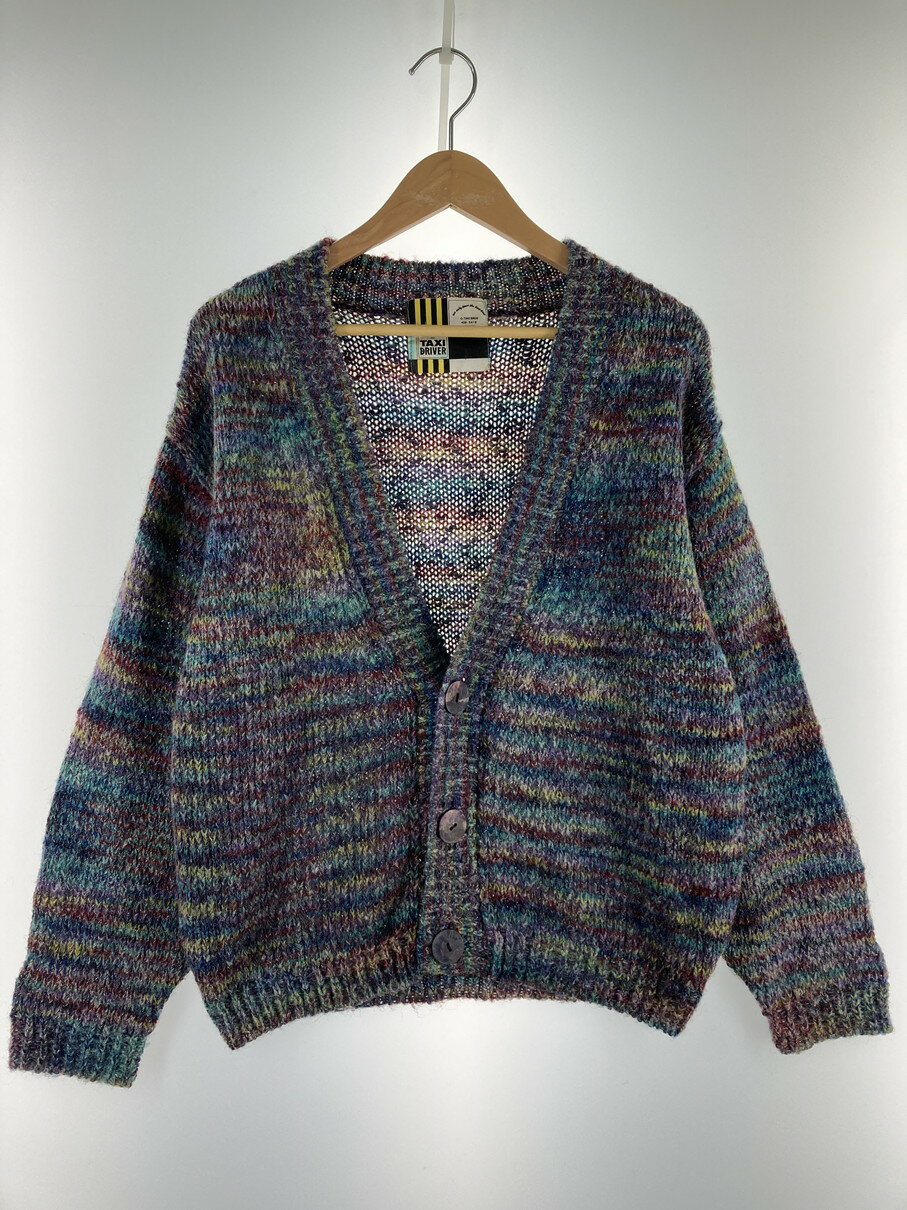 【中古品】【メンズ】 TAXI DRIVER タクシー ドライバー Vネック ミックスニット カーディガン 408-541..